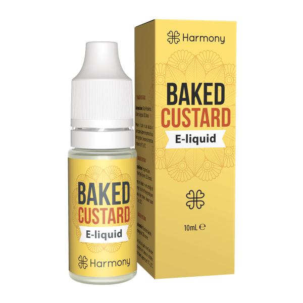 E-liquide CBD Baked Custard Harmony sans nicotine (300mg)