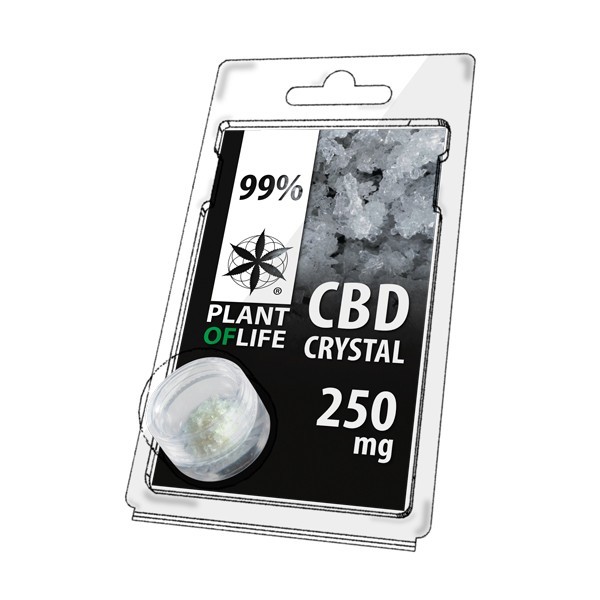 Cristaux CBD 99% 250mg | PLANT OF LIFE