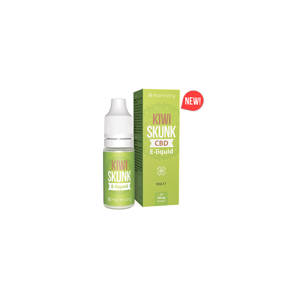 E-liquide CBD Kiwi Skunk Harmony 10ml sans nicotine (300mg)