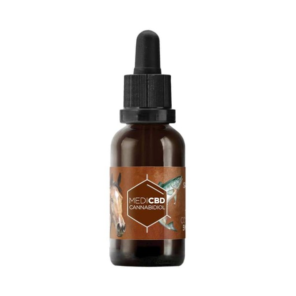 Huile CBD 10% broad spectrum cheval | MEDICBD