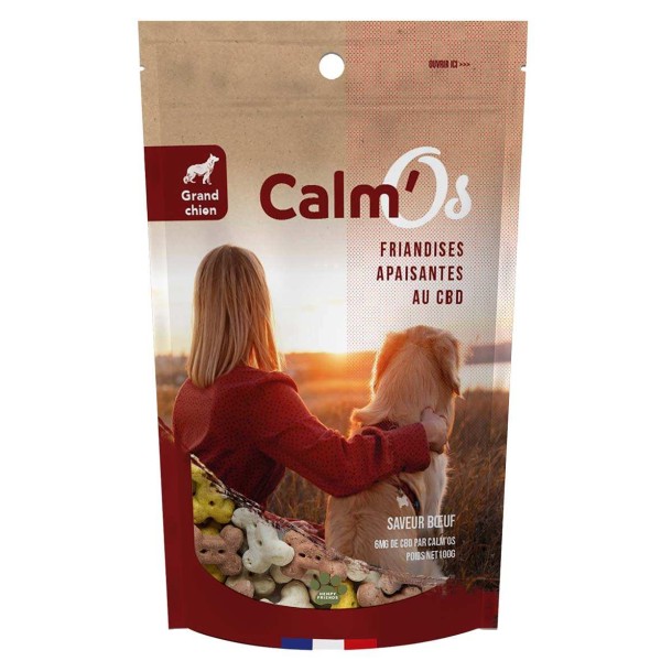 Friandise CBD chien grand | CALM'OS NOVALOA