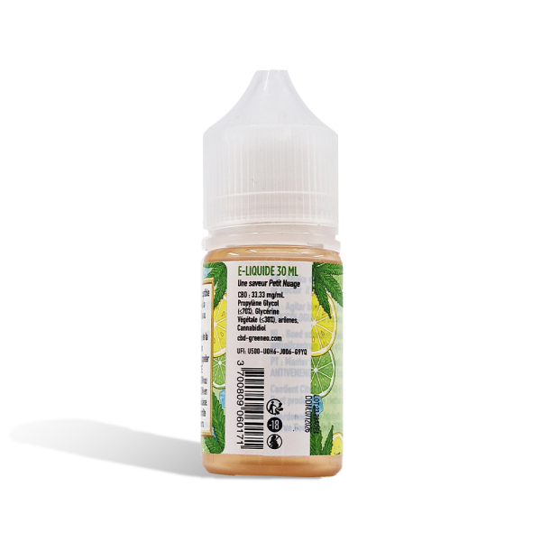 E-liquide CBD petite limo | GREENEO sans nicotine