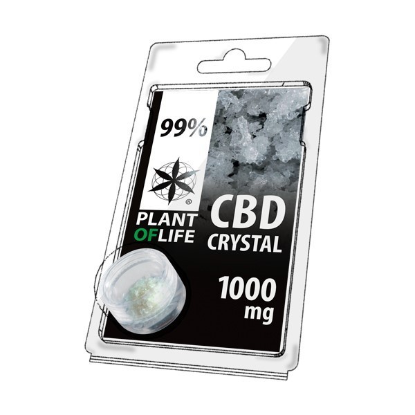 Cristaux CBD 99% 1000mg