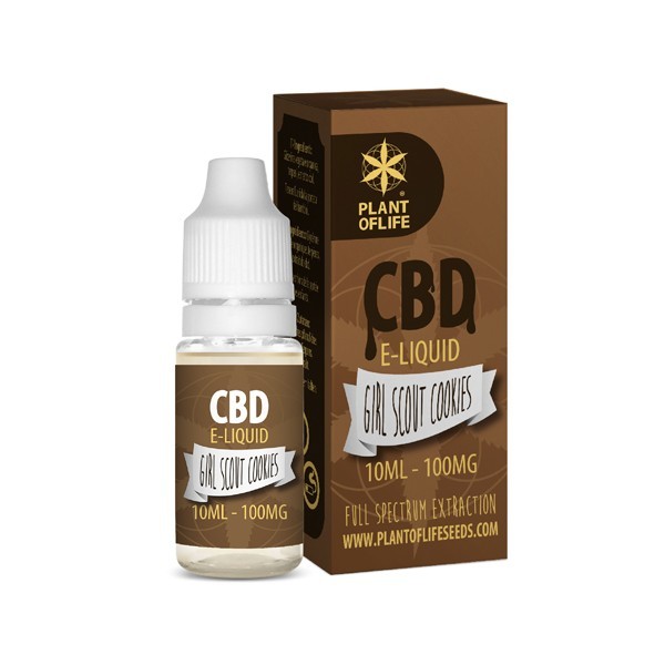 E-liquide CBD Girl Scout Cookies | PLANT OF LIFE sans nicotine