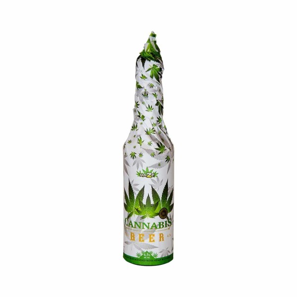 Bière CBD - bouteille habillée 33cl