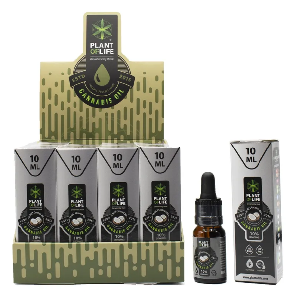 Huile CBD 10% full spectrum coco