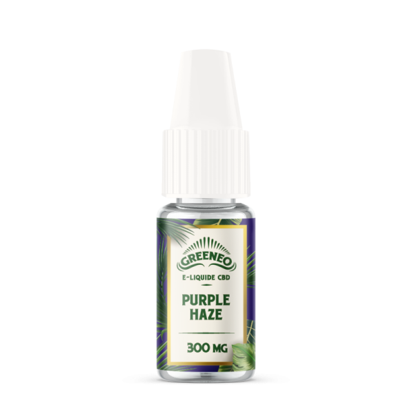 E-liquide CBD Purple Haze | GREENEO sans nicotine (500 mg)