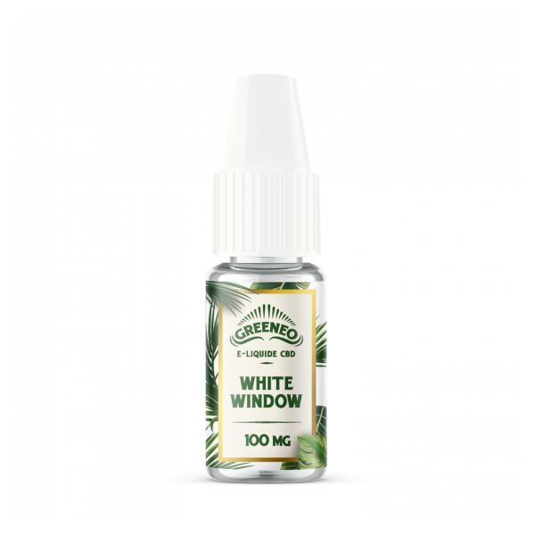 E-liquide CBD White Window | GREENEO sans nicotine (500 mg)