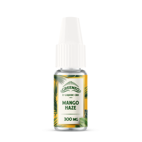 E-liquide CBD Mango Haze | GREENEO sans nicotine (500 mg)