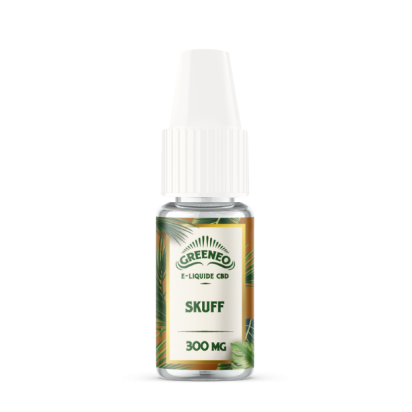 E-liquide CBD Skuff Greeneo sans nicotine (500 mg)