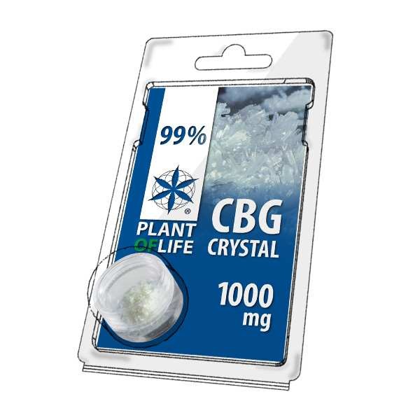 Cristaux CBG 99% 1000mg | PLANT OF LIFE