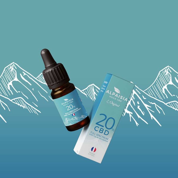 Huile CBD 20% full spectrum | ALPAISIA L'ORIGINAL