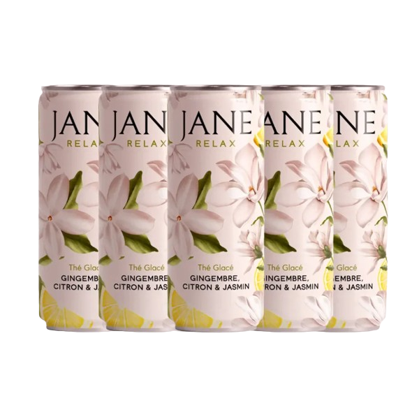 Thé CBD gingembre citron jasmin bio| JANE