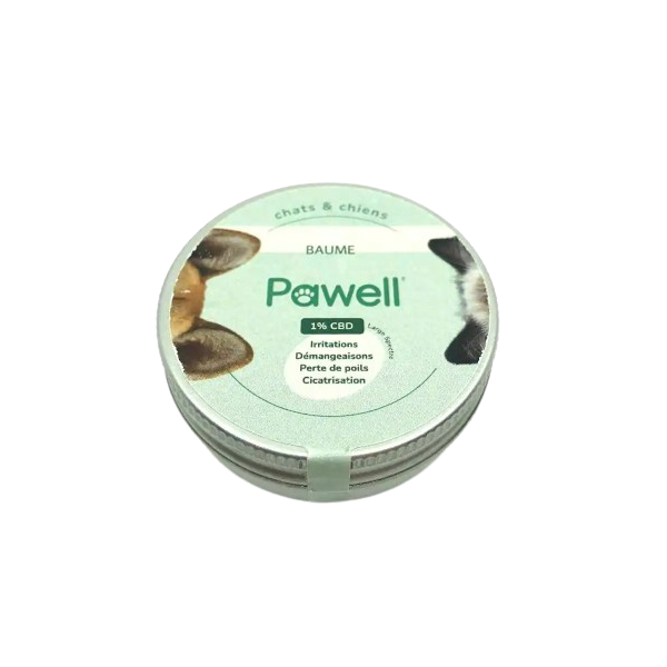 Baume CBD apaisant animaux | PAWELL