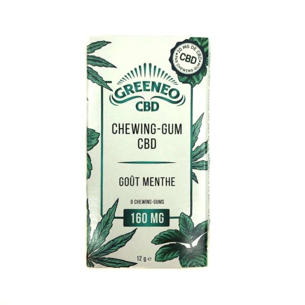 Chewing-gum CBD Menthe